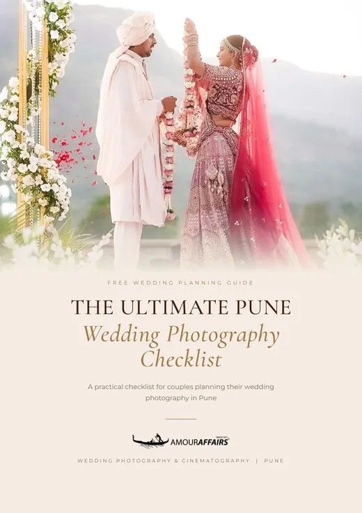 Cover of The Ultimate Pune Wedding Photography Checklist by Amour Affairs